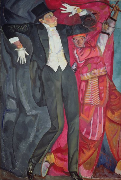 Portrait of the Producer Vsevolod Emilievich Meyerhold by Boris Dmitrievich Grigoriev